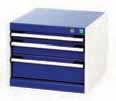 Bott Cubio 3 Drawer Cabinet 525W x 650D x 400mmH 40018127.**